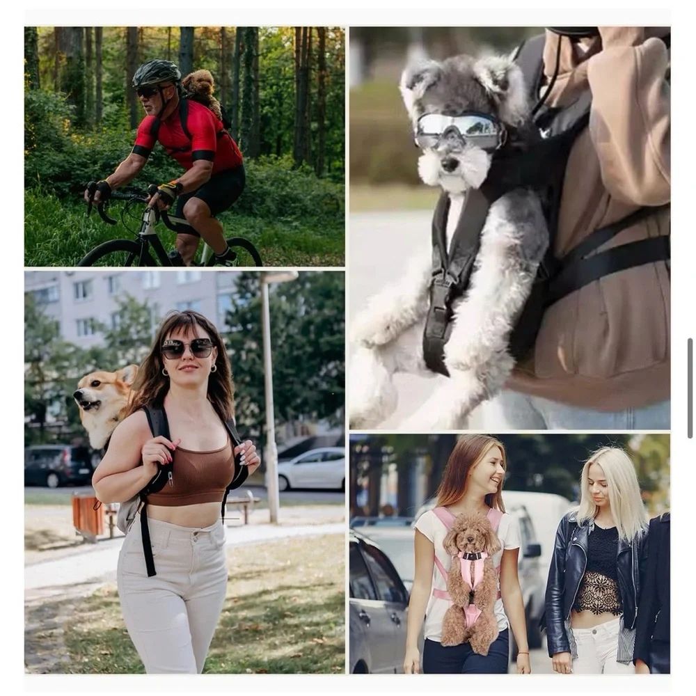 Olive Green Dog Carrier Backpack
